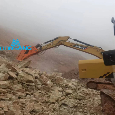 Side Type 38 Ton 45 Ton Hydraulic Rock Breaker For Skid Steer 175mm Chisel